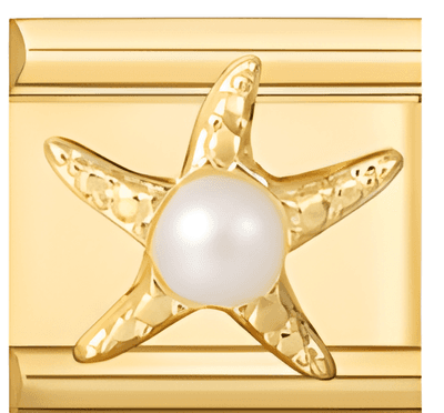 Golden pearl star